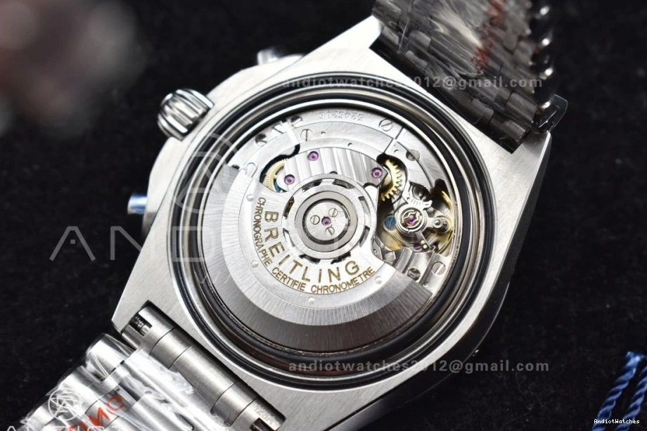 SS Bracelet 44mm B01 Chronomat Edition Best 1:1 FashionForward BLSF On Red SS 547 A Dial 1213